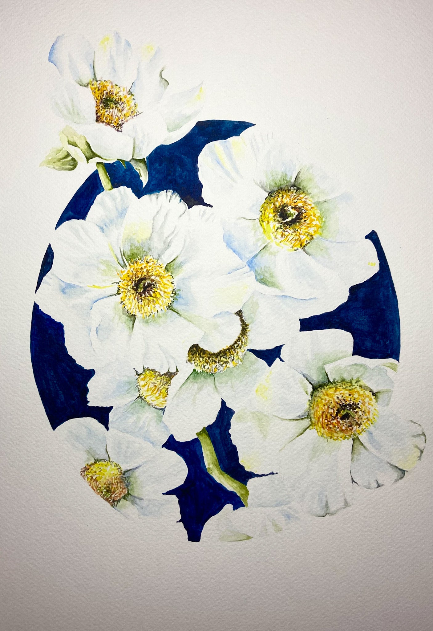 White Peonies