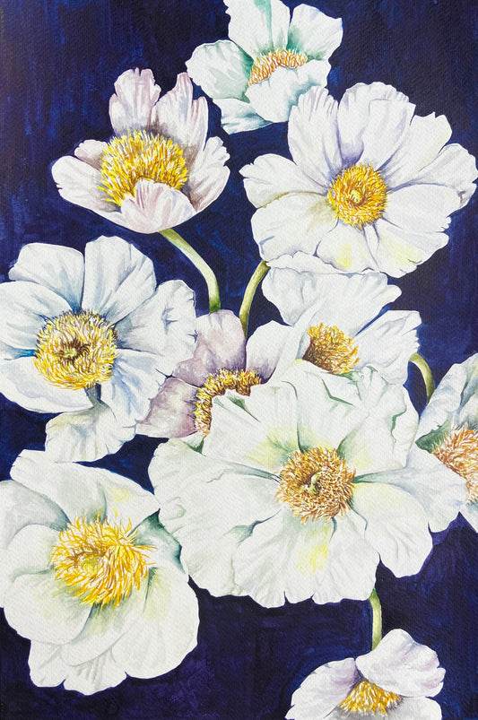 White Peonies II