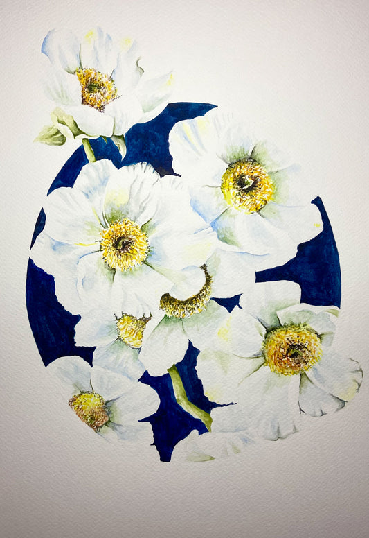 White Peonies